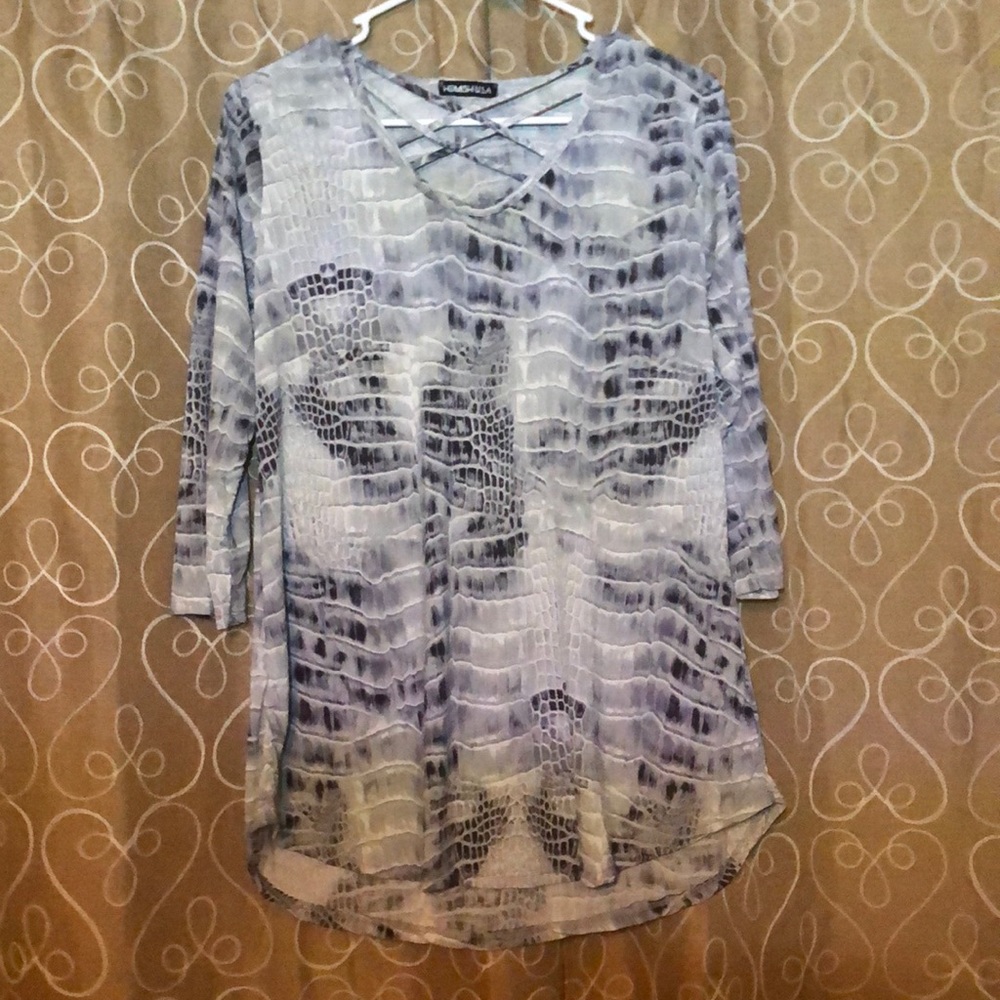 Heimish USA Crisscross top